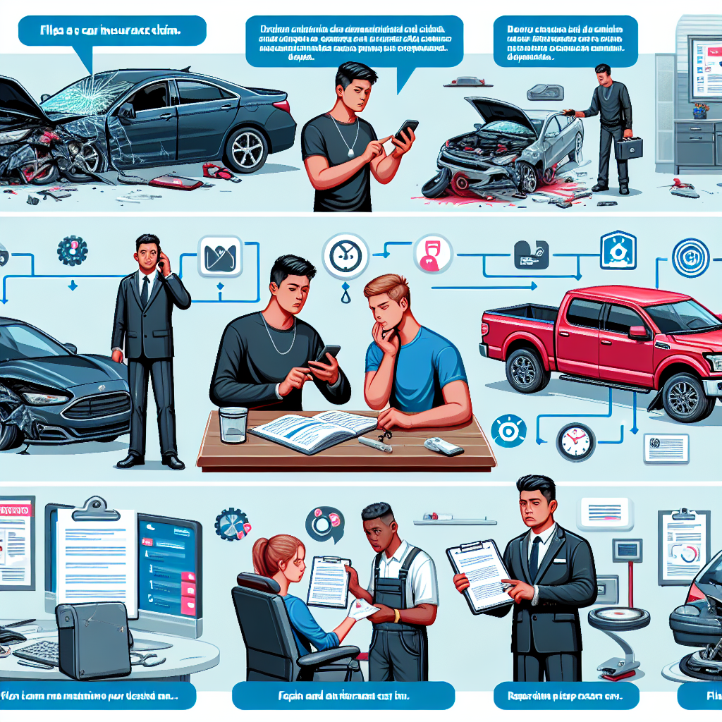 자동차 보험 청구 과정의 모든 것